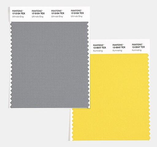 Vad tycker du om årets färger Illuminating och Ultimate Grey?