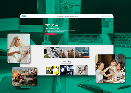 Titilo.se är en affiliateanpassad webbplats skapad i Yodo cms.